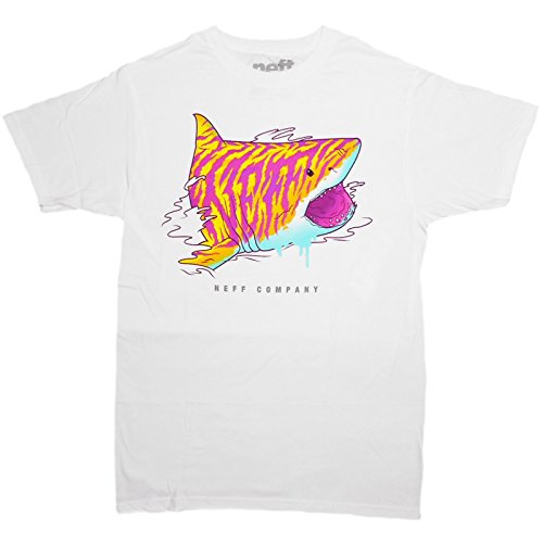 NEFF Mens Tiger Shark Short-Sleeve 