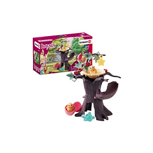 schleich 42525 Schlüpfende Babyeulen, für Kinder ab 5-12 Jahren, BAYALA - Spielset