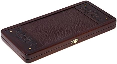 20" Natural Noble Wood Ash Backgammon Game Set "Panther Fantasy"
