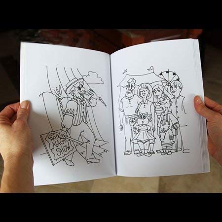 Magic Makers Magic Coloring Book Trick Magicians Choice 8.5 x 11 inches