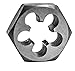 Century Drill & Tool 96208 Carbon Steel Die, 7/16-20NF