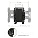Car Cup Mount iKross Universal Smartphone Cup Holder Cradle with 3 Lighter Sockets and 2 USB Charging Port 4.2A 21W For Apple iPhone 7 iPhone 7 Plus, Samsung Galaxy S8 S8+, Note, LG, Google