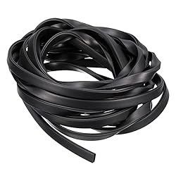 uxcell U Channel Edge Trim, 14.8ft Length Rubber
