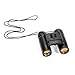 Ohuhu Lightweight Durable Adjustable Mini 8x21 Folding Zoom Binoculars with Black Carry Bag and Clean Cloth
