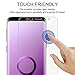 [2 Pack] Xawy Screen Protector for Samsung Galaxy S9, [Case-Friendly] [Bubble-Free] HD Clear Flexible Film with Lifetime Replacement Warranty