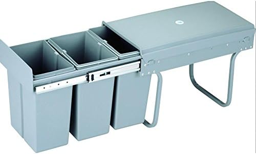 Kitchen cabinets pull type classification trash cans 8LX3 ordinary track , 480x260x351mm