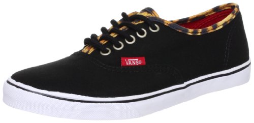 Vans Unisex Authentic Lo Pro Leopard Sneakers black M3.5 W5