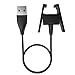 QIBOX Fitbit Charge 2 Charger Replacement Charging Cable for Heart Rate Fitness Wristband Premium Quality