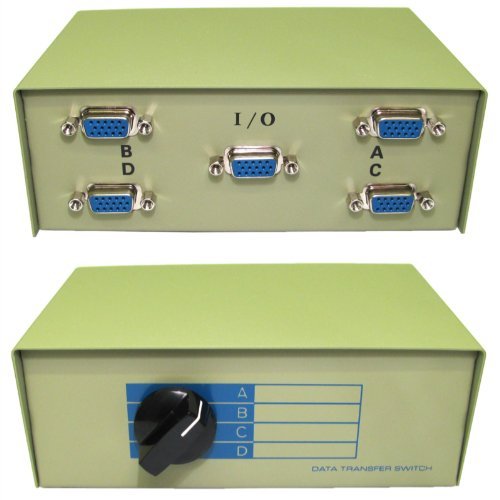 2 Port / Way VGA Monitor Switch Box Amazon.co.uk Electronics