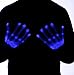 Ultimate LED Light Up Skeleton Gloves- 12 Color changeable-Light Up-Looks Like You Have Skeleton Hands