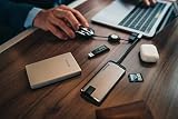 Verbatim Store n Go 500GB USB 3.0 Portable External Hard Drive Silver view 5
