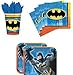 Batman Party Pack Set Plates, Cups, Napkins (16 guests)