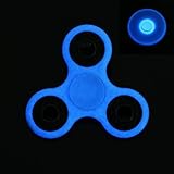 For Fidget Hand Spinner Toy Stress Reducer ,Spinner Finger Toy Glow in Dark with Ceramic Bearings for ADD, ADHD, Anxiety, and Autism Adult Children (Blue)