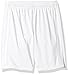 adidas Tastigo 17 Climacool Quarter Length Soccer Shorts, White/White, Medium