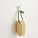 Shepherd Griipa Clear Suction Hooks, 2-1/4-Inch, 4-Pack