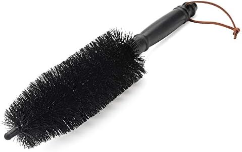 Wheel Brush Rim Brush, Fitosy Soft Bristle Car Wheel Brush Easy Reach Rim Tire Detailing Brush Car Washing Brush for Wheels Rims Exhaust Tips Vehicle Engine Motorcycles, No Scratches