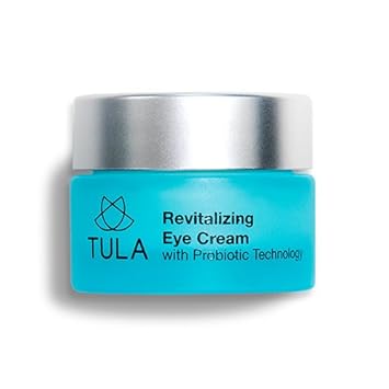 TULA Probiotic Skin Care Revitalizing Eye Cream, 0.5 oz. - Minimizes Fine Lines, Dark Circles & Puffiness