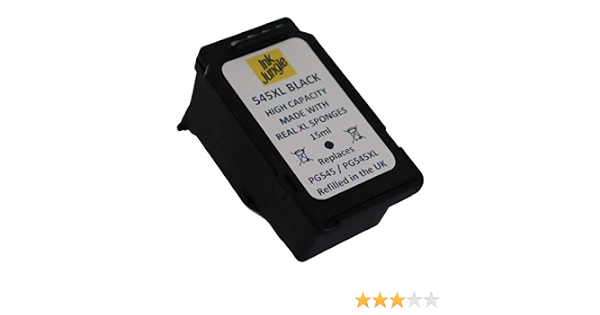 Ink Jungle - Cartucho de tinta para impresora Canon PIXMA TR4551, color  negro : Amazon.es: Informática