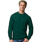 Hanes Men's TAGLESS® Long-Sleeve T-Shirt with Pocket