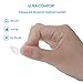 Eyeglass Nose Pads, Aukier Stick on Silicone Adhesive Nose Pads for Glasses, Eyeglasses, Sunglasses - 12 Pairs (Clear)
