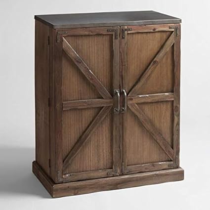 Shilpi Handicrafts Sheesham Wood Bar Cabinet/Bar Storage