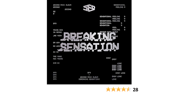 Sf9 2nd Mini Album Breaking Sensation De Sf9 En Amazon Music Amazon Es sf9 2nd mini album breaking sensation
