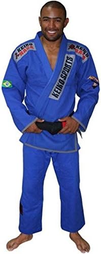 Keiko Raca Gold Weave Gi - Blue