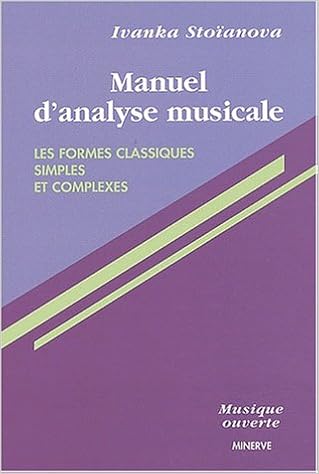 Manuel D Analyse Musicale Les Formes Classiques Simples Et Complexes Amazon Fr Stoianova Ivanka Livres