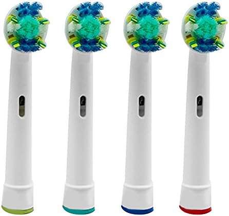 Toothbrush Replacement Heads Refill Compatible with Oral-B Electric Toothbrush Vitality Floss Action Pro 500 1000 1500 3000 5000 6000 7000 7500 8000