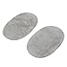 MonkeyJack 3 Pairs Sew On Suede Oval Elbow Knee Patches for Sweater Pants Repair Crafts