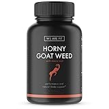 Horny Goat Weed Extract with Maca Root Complex for Performance & Natural Libido Boost in Men & Women, Includes 1000mg Epimedium & 10mg Icariins Per Serving, 60 Capsules