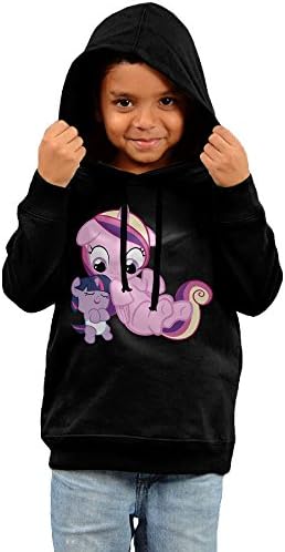 My Little Pony Twilight Sparkle And Young Candace Babies Heart Cotton Hooded Sweatshirts For Toddler Boys Girls