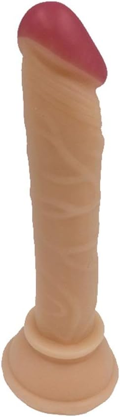 Female Utensils 5.7 Inch Lifelike Real Skin Toy Dual Density Massage Waterproof with Strong Suction Cup (Color : B)