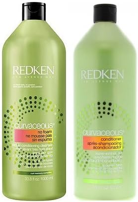 Redken Curvaceous No-Foam Shampoo And Conditioner 33.8oz