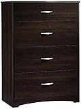 Chest of Drawers - Dresser Cabinet Home Organizer Bedroom Living Room Office Storage Knobs (Cinnamon Cherry)