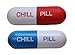Chill Pill Stress Ball Toys Bulk - 12 Pack Foam - Office, Pill, Pharmacist, Doctor, Nurse, Med Students Funny Gift (1 Dozen)