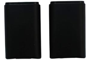 OSTENT 2 x Rechargeable Battery Pack for Microsoft Xbox 360 Wireless Controller Color Black