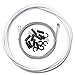 corki Cycles Universal Bicycle Shifter Cable Housing Set for Bike Derailleurs - White