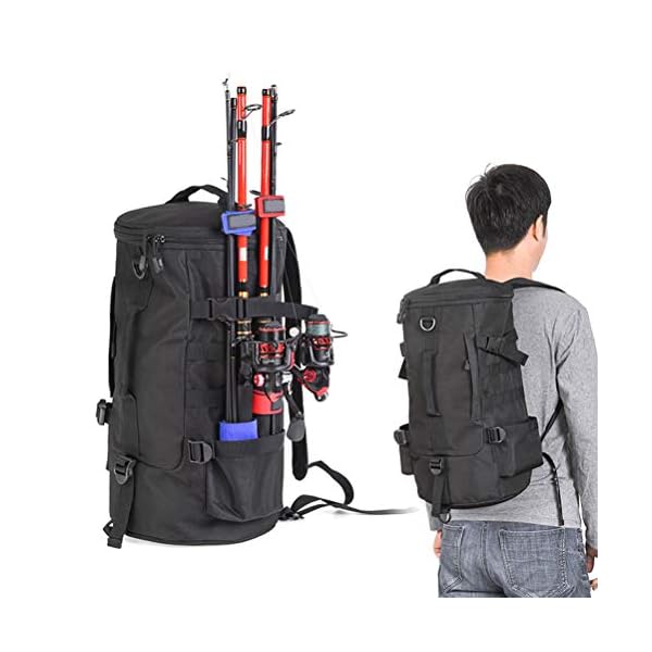 rigged fishing backpack