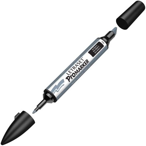 Letraset ProMarker Twin-Tip-Ice Gray 4