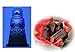 Joyoldelf Doctor Who Silicone Ice Cube Tray and Chocolate,Candy,Cookies Mold Maker - Tardis and Daleks