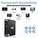Mini PC Intel Cherry Trail Fanless Desktop Computer Windows 10 (64Bit) [Intel Atom X5-Z8350/4GB/32GB/Dual-Band Wi-Fi/4k/Bluetooth/USB3.0]