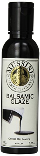 Mussini Crema, Glaze of Balsamic Vinegar of Modena, 5.07 Ounce Bottle