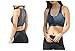 RASMEE Zipper Closure Seamless Sports Bra Women Yoga Bra Crop Tops Workout Fitness Activewear Racerback Padded Shirt Blue XLthumb 4