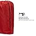 HOMEST 2 Pack Large Nylon Laundry Bag, Machine Washable Large Dirty Clothes Organizer, Easy Fit a Laundry Hamper or Basket, Can Carry Up to 4 Loads of Laundry, Purple and Blue