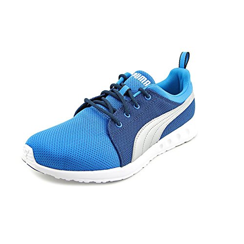 PUMA Men's Carson Runner Sport,Methyl Blue/Puma Silver,9 M US