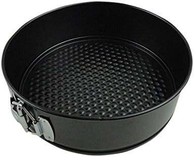 8 Inch Round Cake Tin Set Non-Stick Spring Form Loose Base Baking Pan Tray Metal Oven