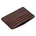Slim Genuine Leather Wallet Minimalist Money Clip Pocket Wallet, Card Holder