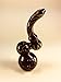SMOKING GLASS TOBACCO 5 INCH MINI SHERLOCK BUBBLER