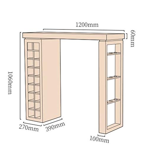 EXCLVEA Bartisch Wohnzimmer Moderne minimalistische Bar Tischhaus Eingang Partition Kabinett Neue chinesische… – Bild 3